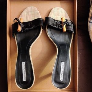 Charles David slide with heel